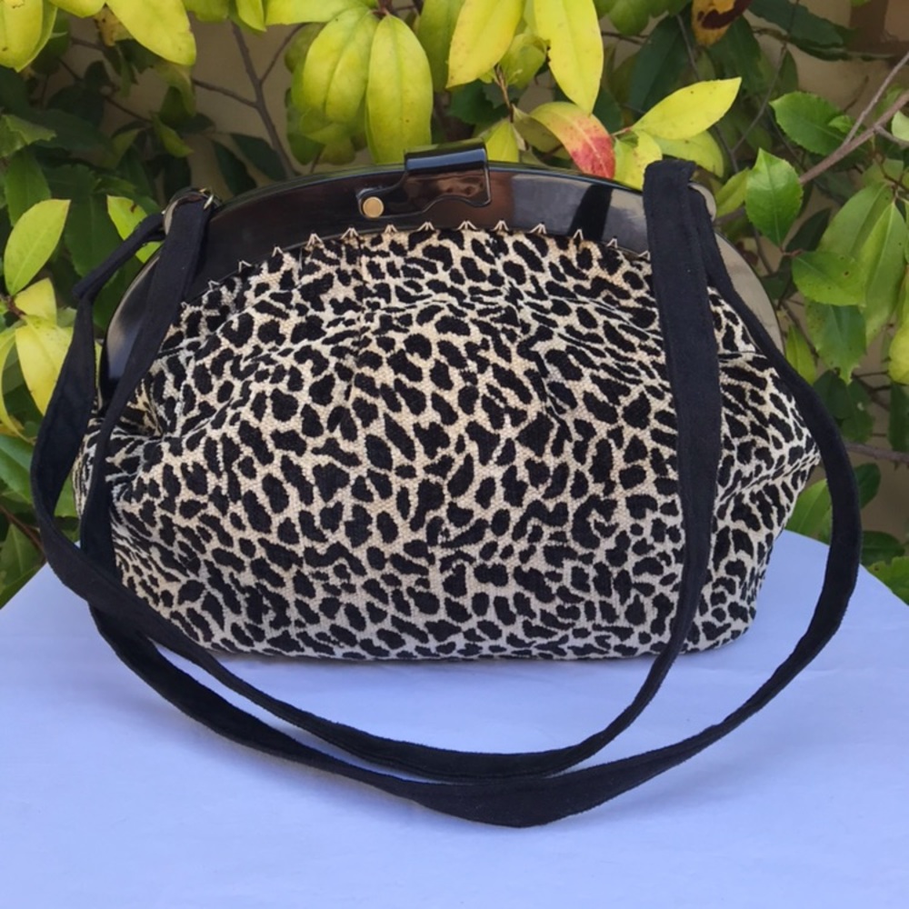 Purse’Nable Leopard Print Handbag